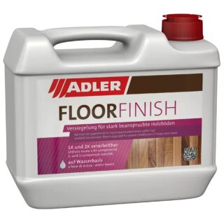 Adler Floor-Finish 1K- und 2K-Wasser-Parkettlack 1 Liter
